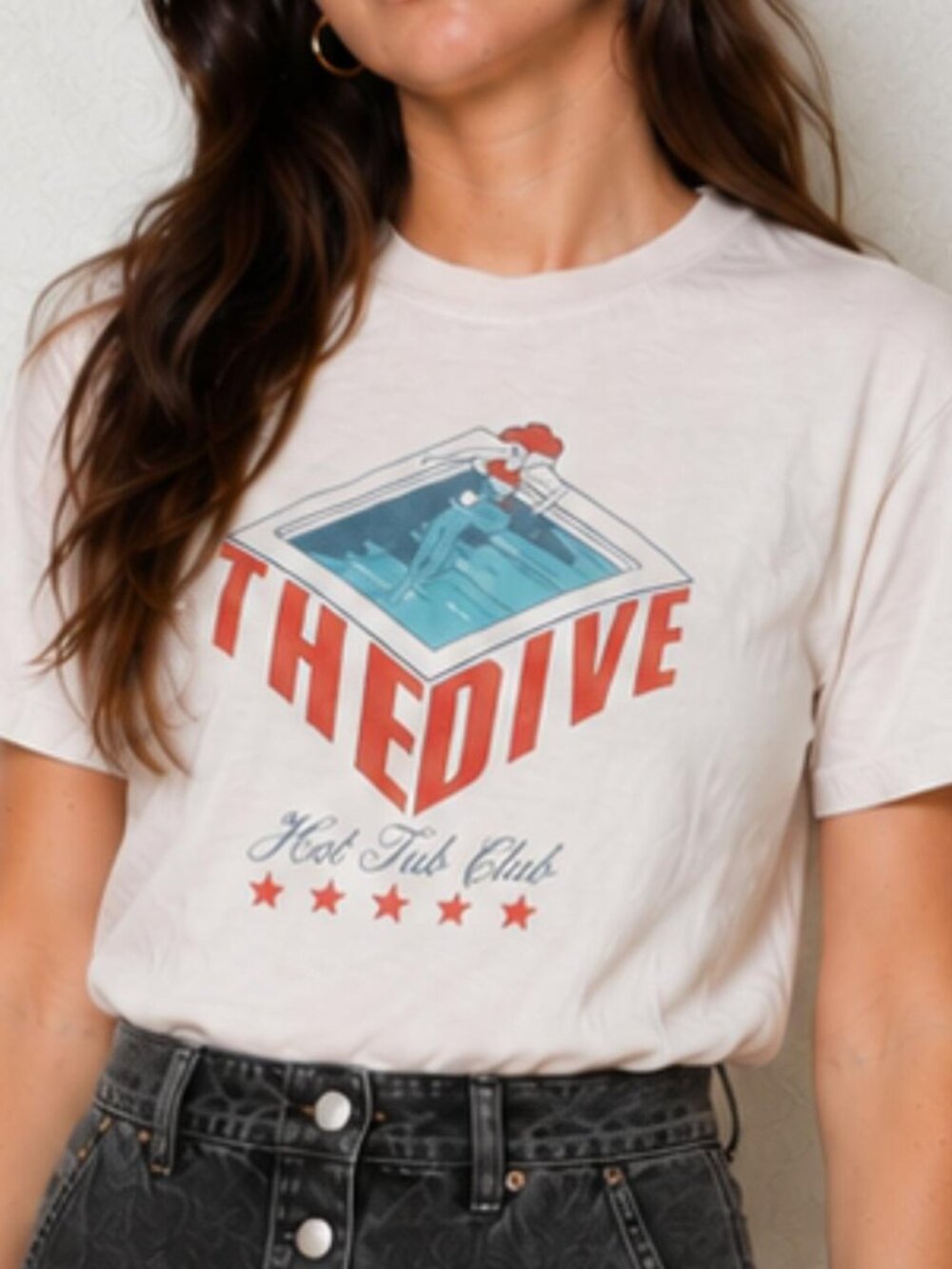 The Dive Hot Tub Club Nashville graphic tee